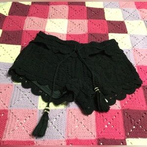 Crochet Shorts Small